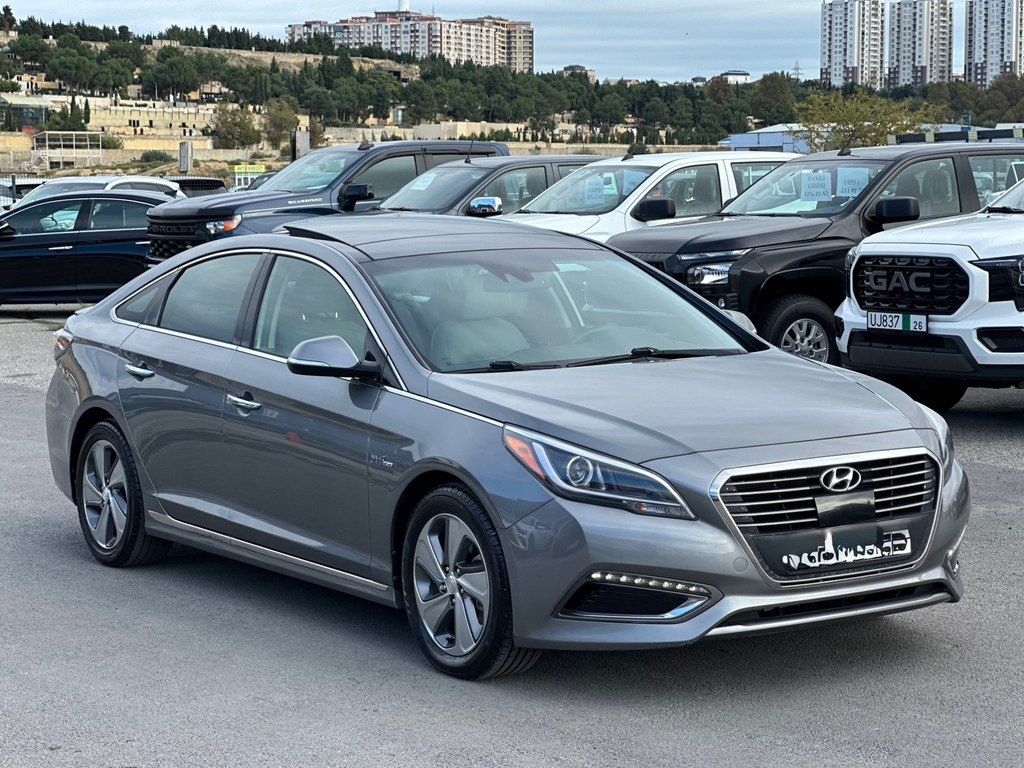 Hyundai Sonata, 2.0 L, 9.8 kWh, 2017 il, 117 000 km — Avtomobillər, Bakı (2)