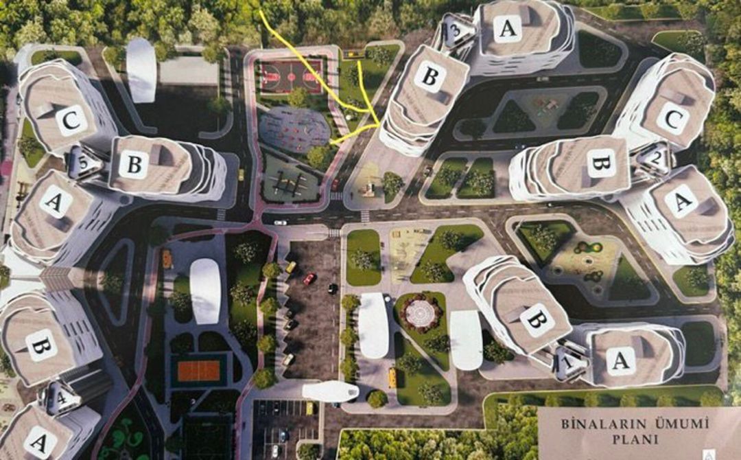 Satılır 1 otaqlı yeni tikili 51 m² — Mənzil, Bakı (3)