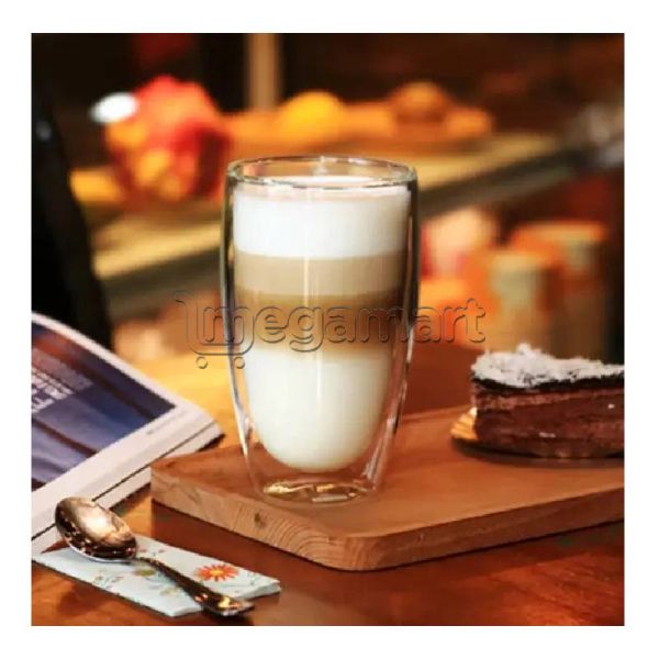 Stəkan dəsti Ardesto Doublewall mug set, 400ml, 13.5cm, 2pcs, borosilicate glass, transparent (AR2640G) — Bişirmə qabları, Bakı (2)