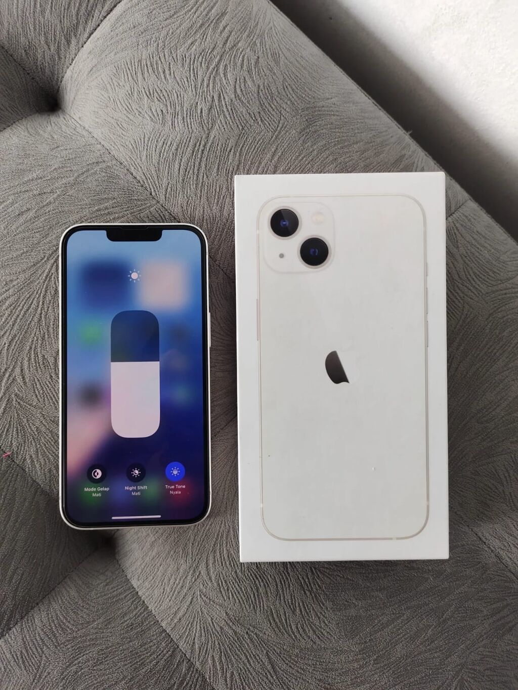 IPhone 13, 128 GB, Ağ, Zəmanət, Kredit, Simsiz şarj — Apple iPhone, Bakı (3)