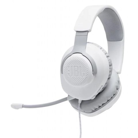 Qulaqlıq-qarnitur JBL Quantum 100 White (JBLQUANTUM100WHT) — Bakı
