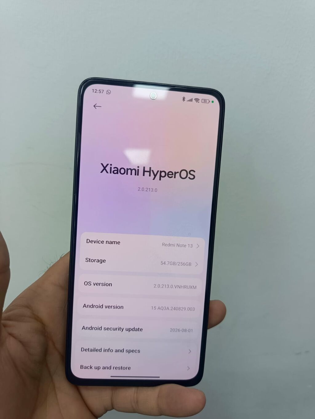 Redmi note 13, 12 RAM 256 GB İdeal öz telefonumdu. Təmirdə falan — Xiaomi, Bakı (3)
