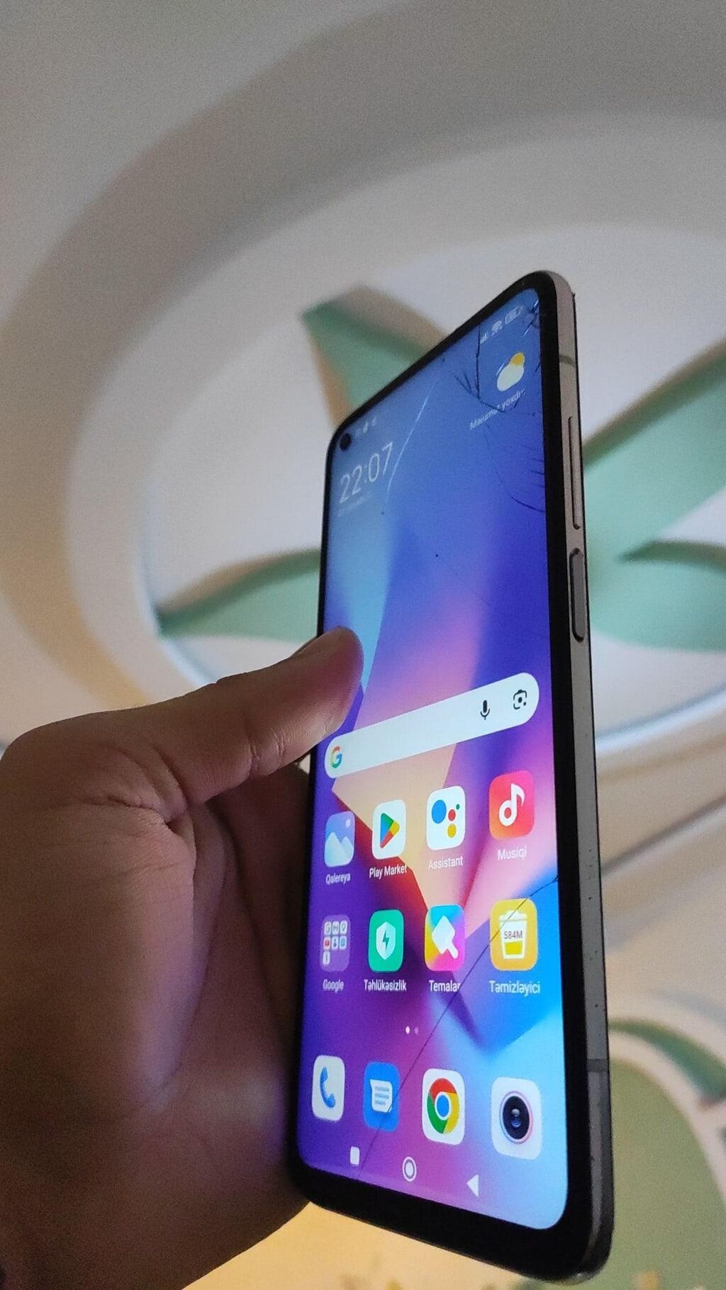 Xiaomi Mi 10T, 128 GB, rəng - Ağ, Qırıq — Xiaomi, Masazır (3)