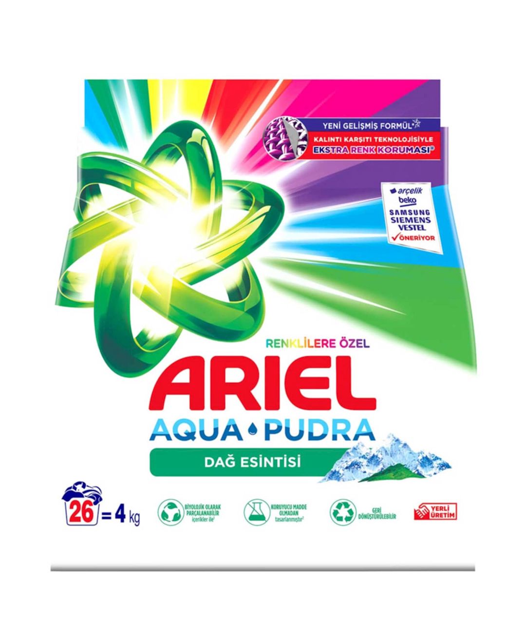 Yuyucu toz Ariel Aqua Pudra, 4 kq — Mallar, Bakı