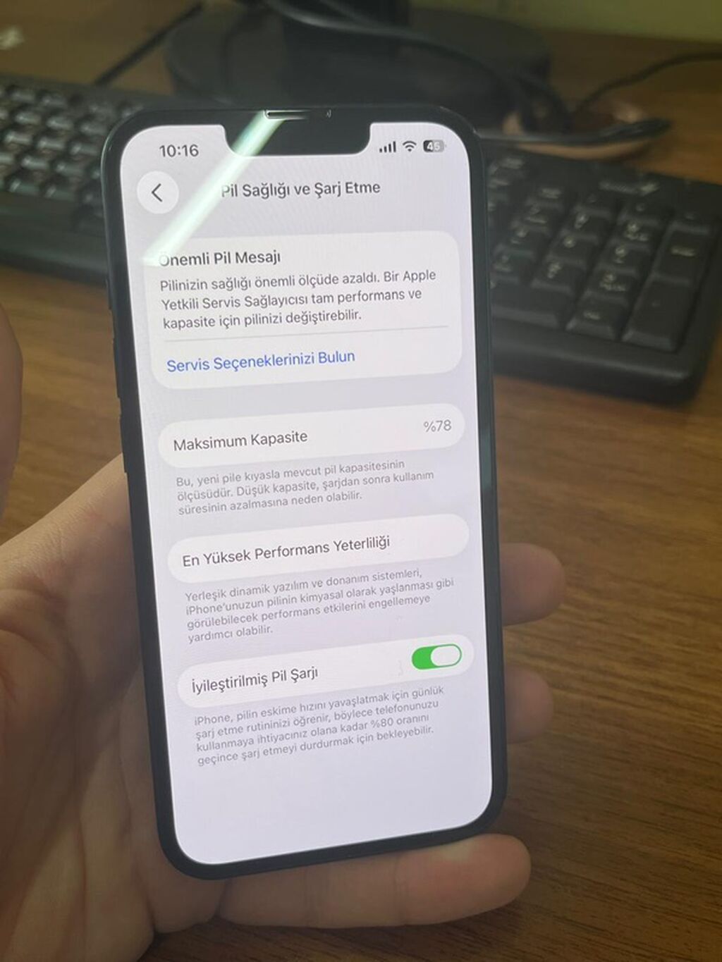 IPhone 13, 128 GB, Midnight, Face ID — Apple iPhone, Bakı (7)