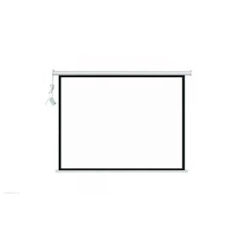 Proyeksiya ekranı Electrical Wide Screen 330x187cm, Ratio 16:9. (Tubular Motor) White Matt 3D Support With Switch / Re — Almal — Interactive panels and LED screens