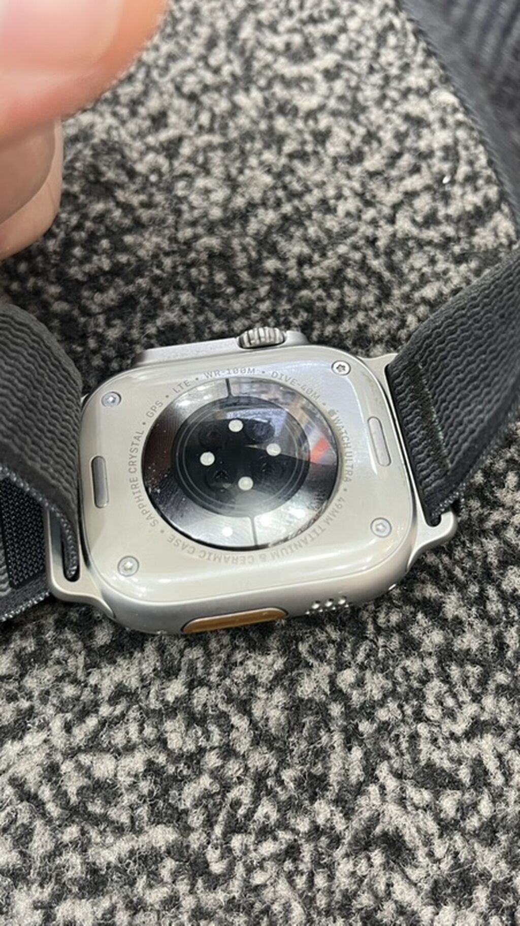 Apple watch ultra 100 pil,cemi 1 hefte istifade olunub,noqte ciziqsiz — Ağıllı saatlar, Masazır (4)