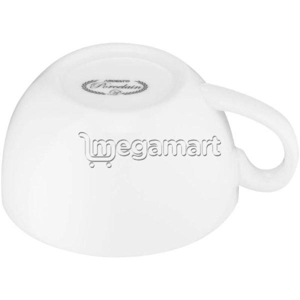 Fincan Ardesto Mug Imola, 240ml, porcelain, white (AR3527I) — Qablar və mətbəx əşyaları, Bakı (2)