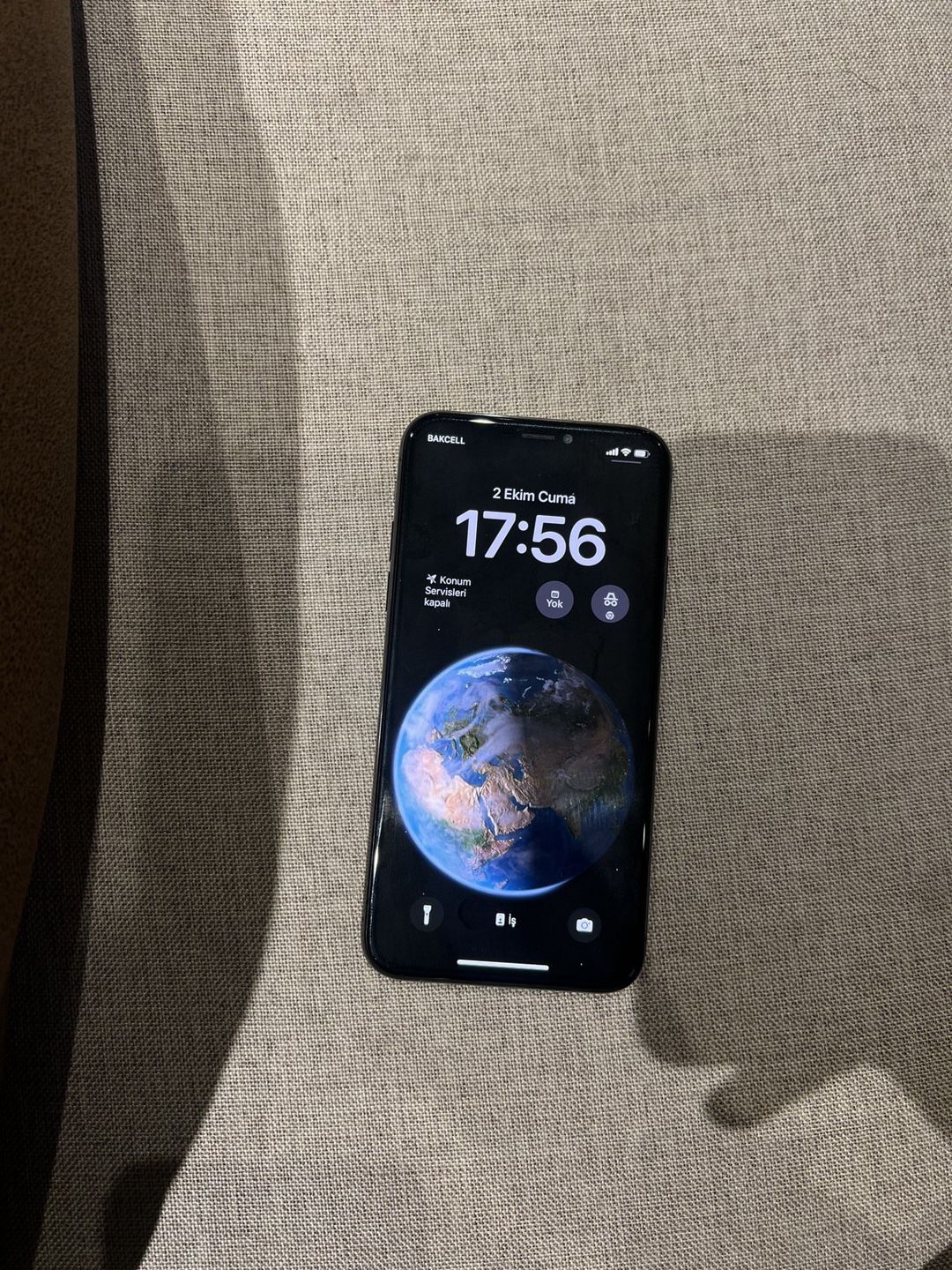 Apple iPhone X Space Gray 64GB/3GB — Smartfonlar, Bakı (10)