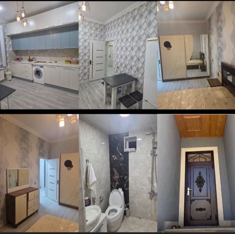 Tam təmirli 3 otaqlı həyət evi kirayə verilir. 550 manaya Ev 1 qonaq — Bakı