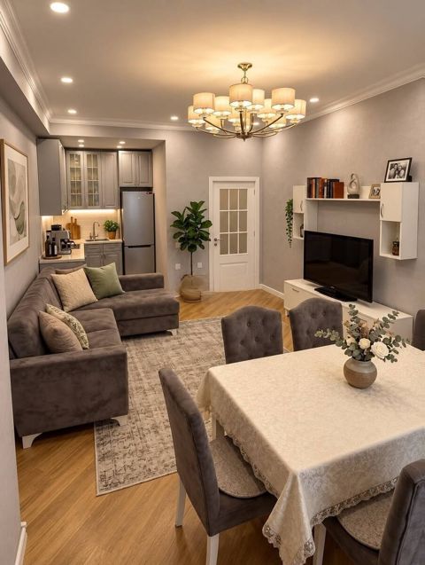 İcarəyə verilir 2 otaqlı yeni tikili 60 m² — Apartment