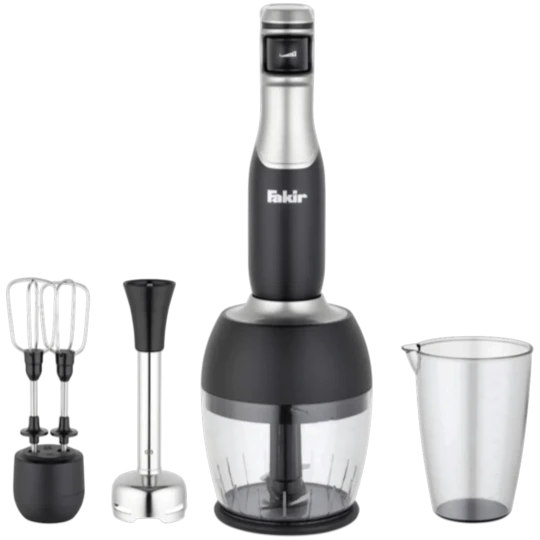 Dəst Blender Fakir Speed Lucca Blender Set Black/Silver — Mətbəx texnikası, Bakı