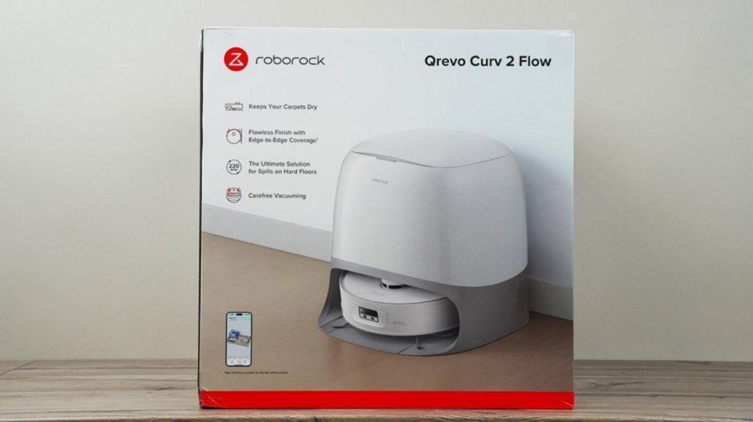 Robot tozsoran Roborock Qrevo Curv 2 Flow — Ev texnikası, Bakı