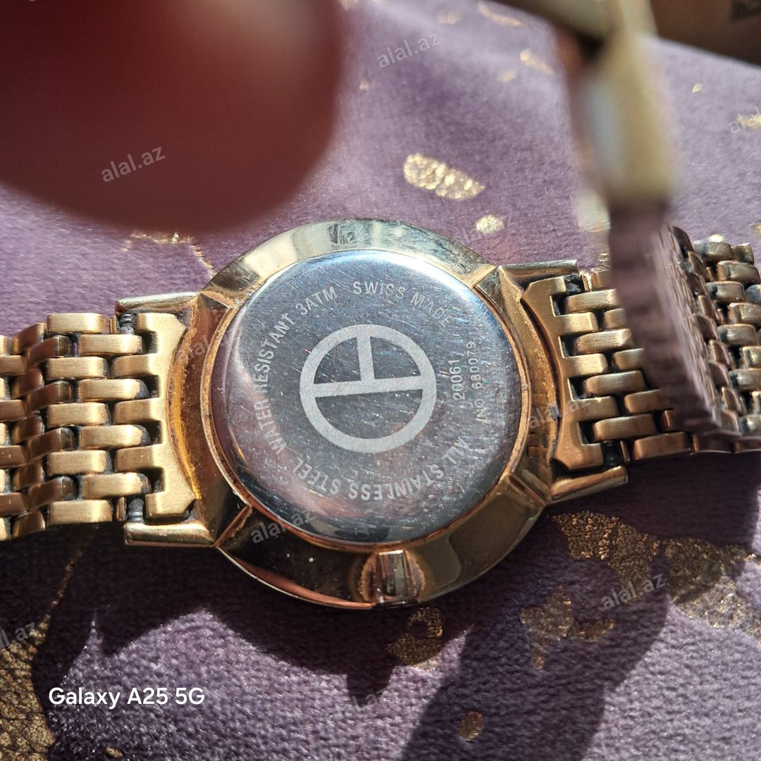 Orijinal İsveçrə saatı Claude Bernard (Slim Line) – Əla vəziyyətdə Açıqlama:Ori — Aksesuarlar, Mingəçevir (6)