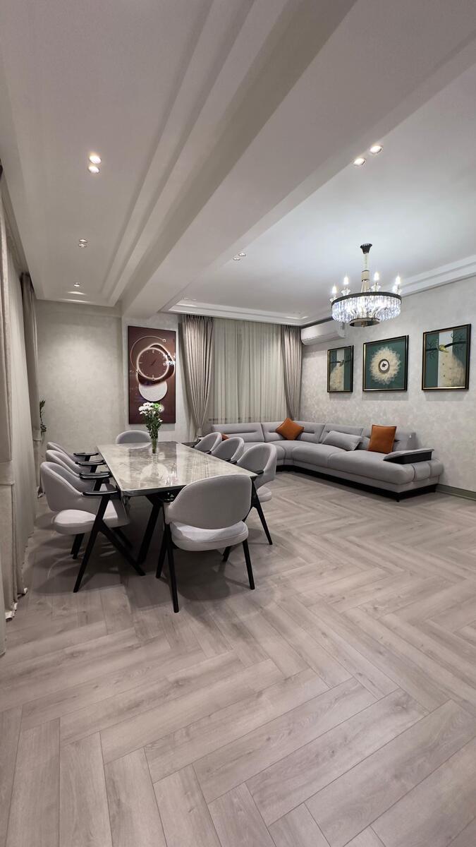 Satılır 3 otaqlı yeni tikili 142 m² — Mənzil, Bakı