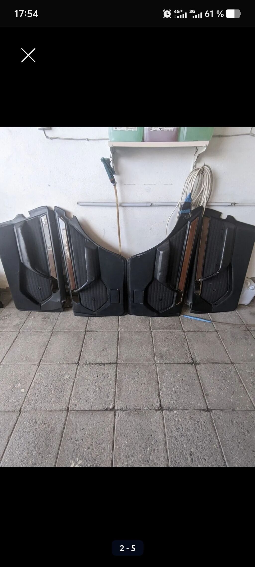Məhsul: Avtomobil qapı kartları (4 ədəd komplekt) Mercedes 124 kuza — Salon detalları, Sumqayıt (4)