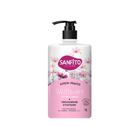 Maye sabun Sanfito Wildflowers, 1000 ml, Nəmləndirici, Qidalandırıcı — 5 ₼ · Bakı · Mallar Maye sabun Sanfito Wildflowers, 1000 ml, Nəmləndirici, Qidalandırıcı — Bakı