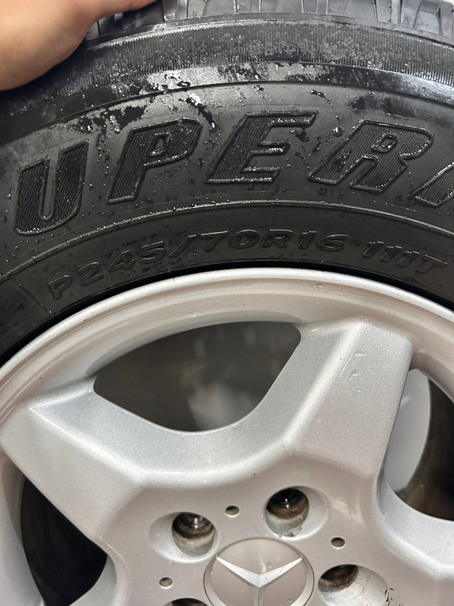 Mercedes-Benz təkərləri 245/70 R16 111T — Ehtiyat hissələri və aksesuarlar, Bakı (10)