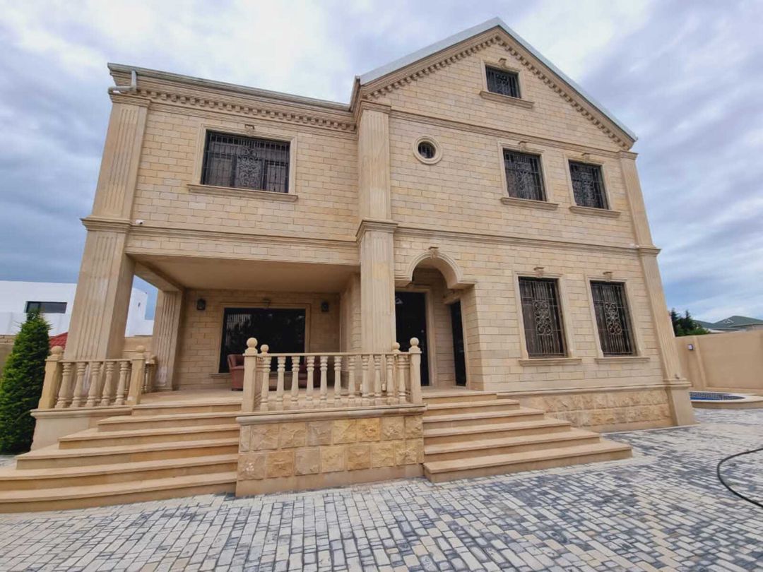 Satılır 8 otaqlı həyət evi/bağ evi 500 m² — Ev, villa, Bakı (3)