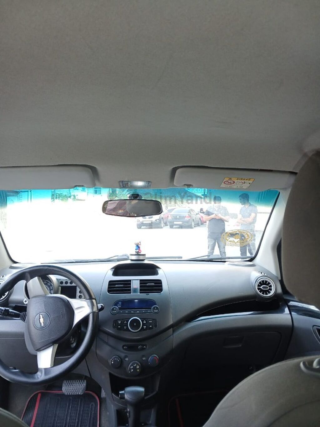 Chevrolet Spark, ağ rəng, 5 qapı İdeal vəziyyətdə heç bir pr — Avtomobillər, Bakı (6)
