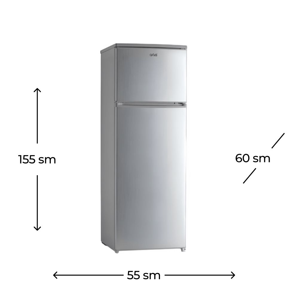 Soyuducu Artel HD-316FND Gümüşü — Soyuducular, Bakı (3)