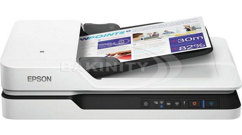 Skaner Epson WorkForce DS-1660W (B11B244401-N) — Mallar, Bakı