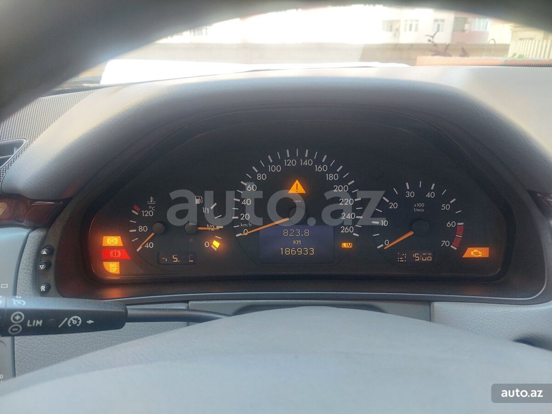 Mercedes-Benz E 240, 2000 90-MV-967 — Avtomobillər, Bakı (6)