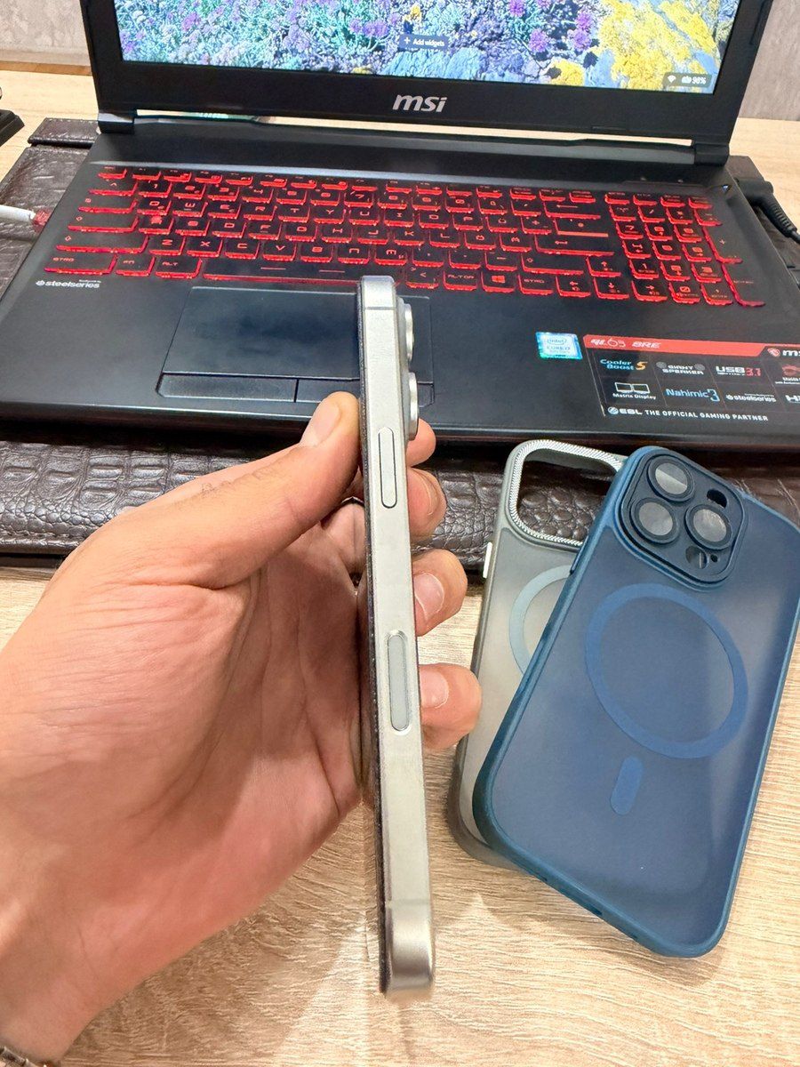 Apple iPhone 16 Pro Natural Titanium 256GB/8GB — Smartfonlar, Bakı (3)