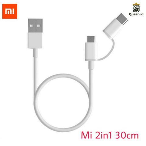 Kabel Xiaomi 2 in 1 USB -Cable (30cm) — Bakı