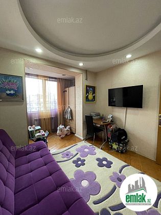 Satılır 3 otaqlı 86 m² köhnə tikili Tibb Universiteti — Mənzil (10)