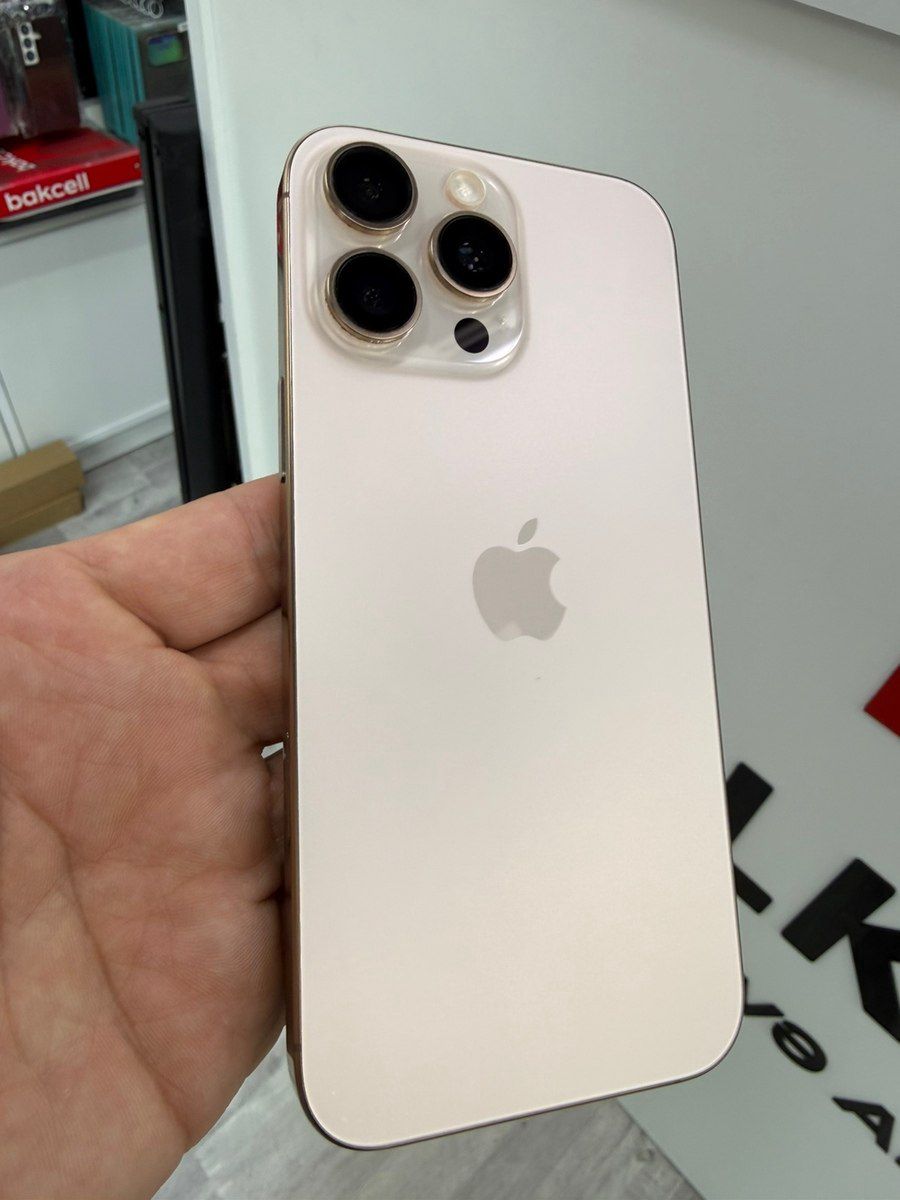 Apple iPhone 16 Pro Max Desert Titanium 256GB/8GB — Smartfonlar, Bakı