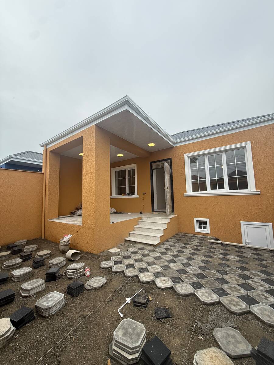 Satılır 3 otaqlı həyət evi/bağ evi 105 m² — Ev, villa, Bakı (2)