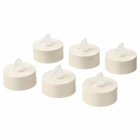 LED qızdırıcı şam IKEA Godafton 303.617.69, bej, 6 əd — Bakı