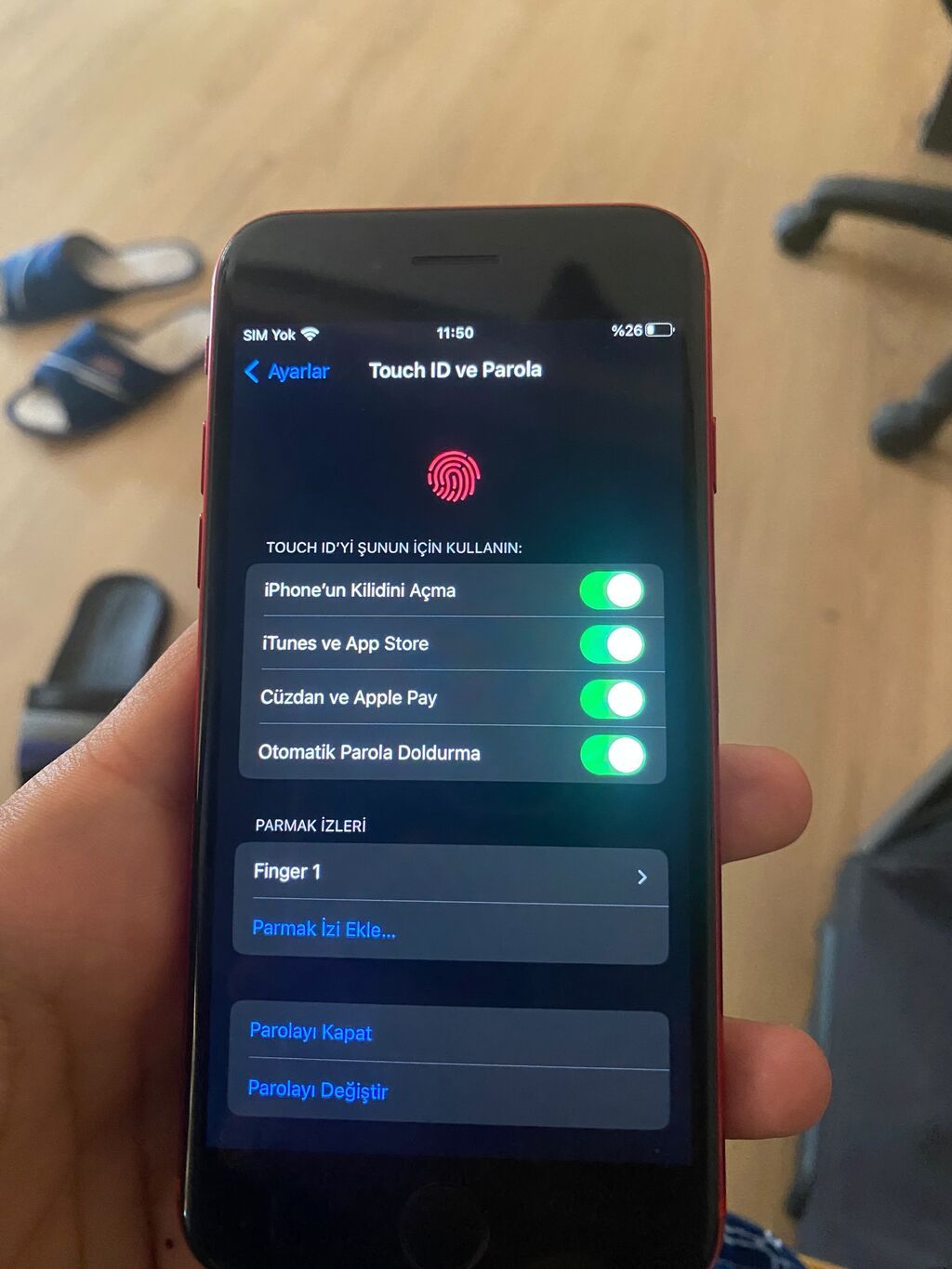 IPhone 8, Qırmızı, Barmaq izi — Apple iPhone, Bakı (3)