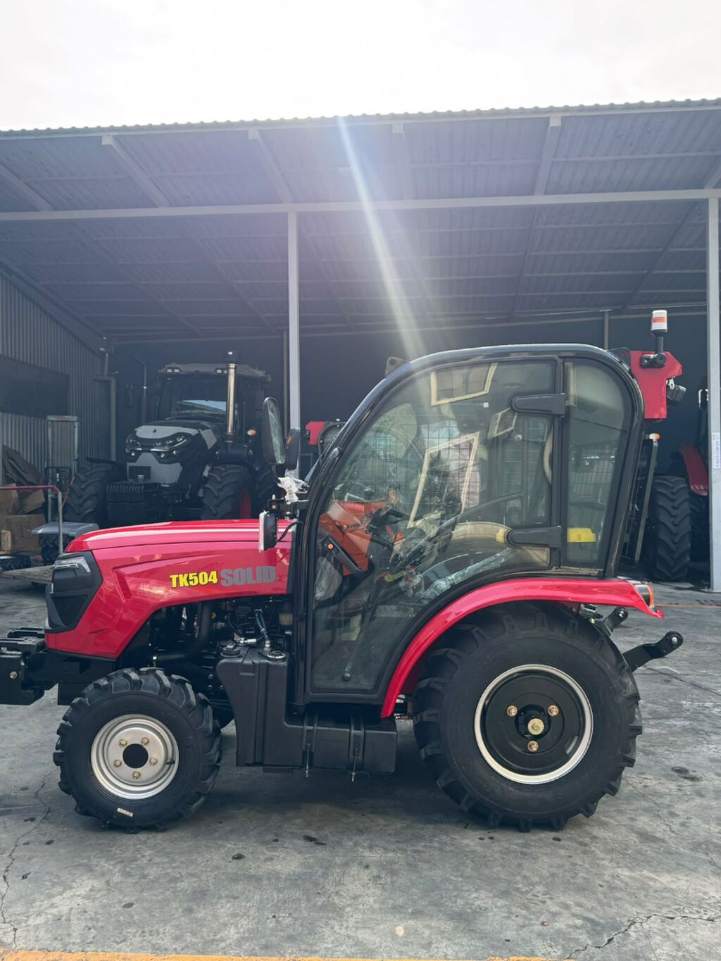 Solıd TK504 kabinli mini traktor Nəğd -10500 AZN İlkin ödəniş — Traktorlar, Bakı (4)