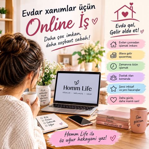 SMM menecer, 30 yaş, Təcrübəsiz, Onlayn iş — İmişli