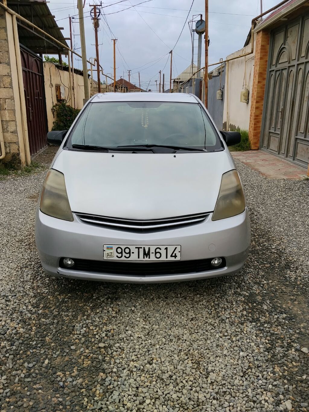 Toyota Prius (2-ci nəsil) – gümüşü rəng, hibrid sedan/hatchbek 99-TM-614 — Avtomobillər, Digah (4)