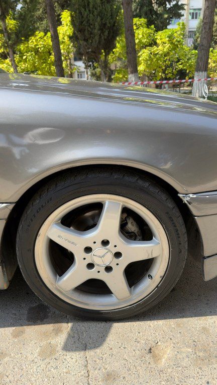Mercedes C 200, 2.0 L, 1998 il, 457 800 km — Avtomobillər, Şirvan (9)