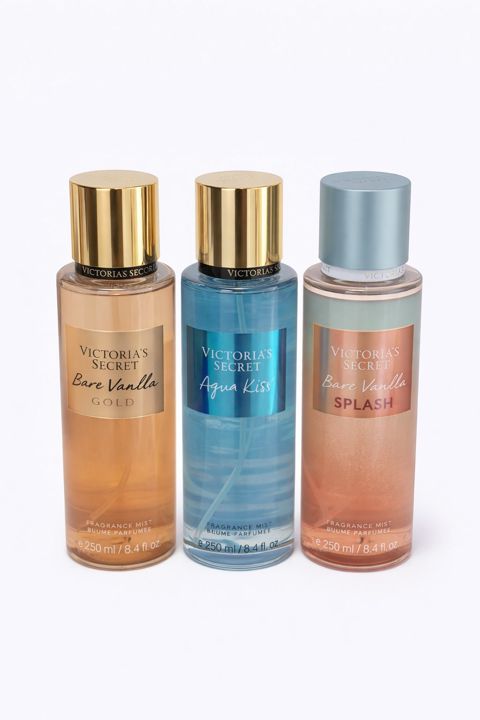 Bədən üçün sprey dəsti No Brand (Bare Vanilla Gold + Aqua Kiss + Bare Vanilla Splash) 3x250 ml — 35 ₼ · Bakı · Mallar Bədən üçün sprey dəsti No Brand (Bare Vanilla Gold + Aqua Kiss + Bare Vanilla Splash) 3x250 ml — Bakı