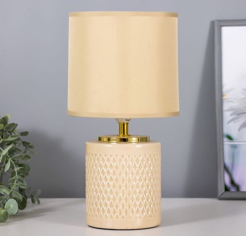 Masaüstü lampa 05973, bеj — Bakı