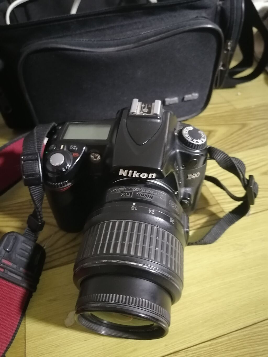 Nikon D90 Dslr fotoaparat dəsti - Korpus: Nikon D90 (DX formatlı — Fotoaparat, Şirvan (3)