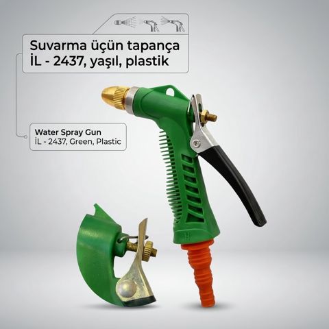 Suvarma tapançası ABS plastik 3 rejimli yaşıl — 12.5 ₼ · Bakı · Mallar Suvarma tapançası ABS plastik 3 rejimli yaşıl — Bakı