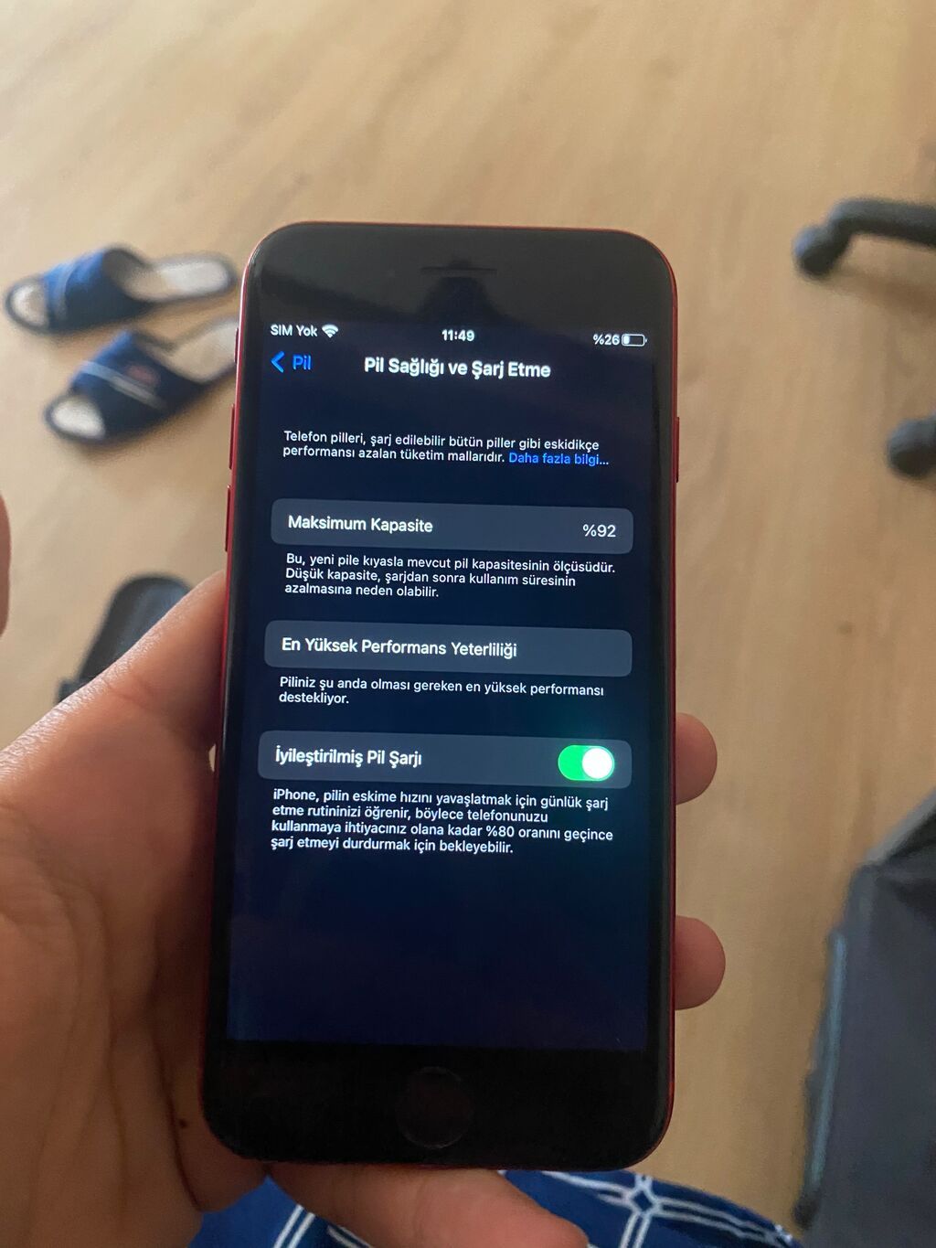 IPhone 8, Qırmızı, Barmaq izi — Apple iPhone, Bakı (5)