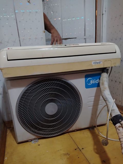 Midea split kondisioner sistemi - Marka/model: Midea (xarici blok) — Bakı