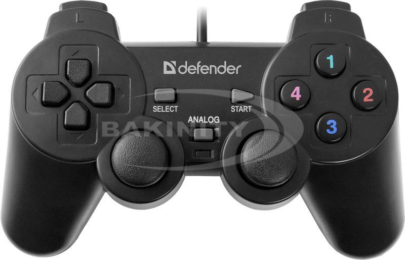 Joystick Defender Omega Wired gamepad, USB, 12 buttons, 2 sticks / 64247 — Kompüterlər və noutbuklar, Bakı