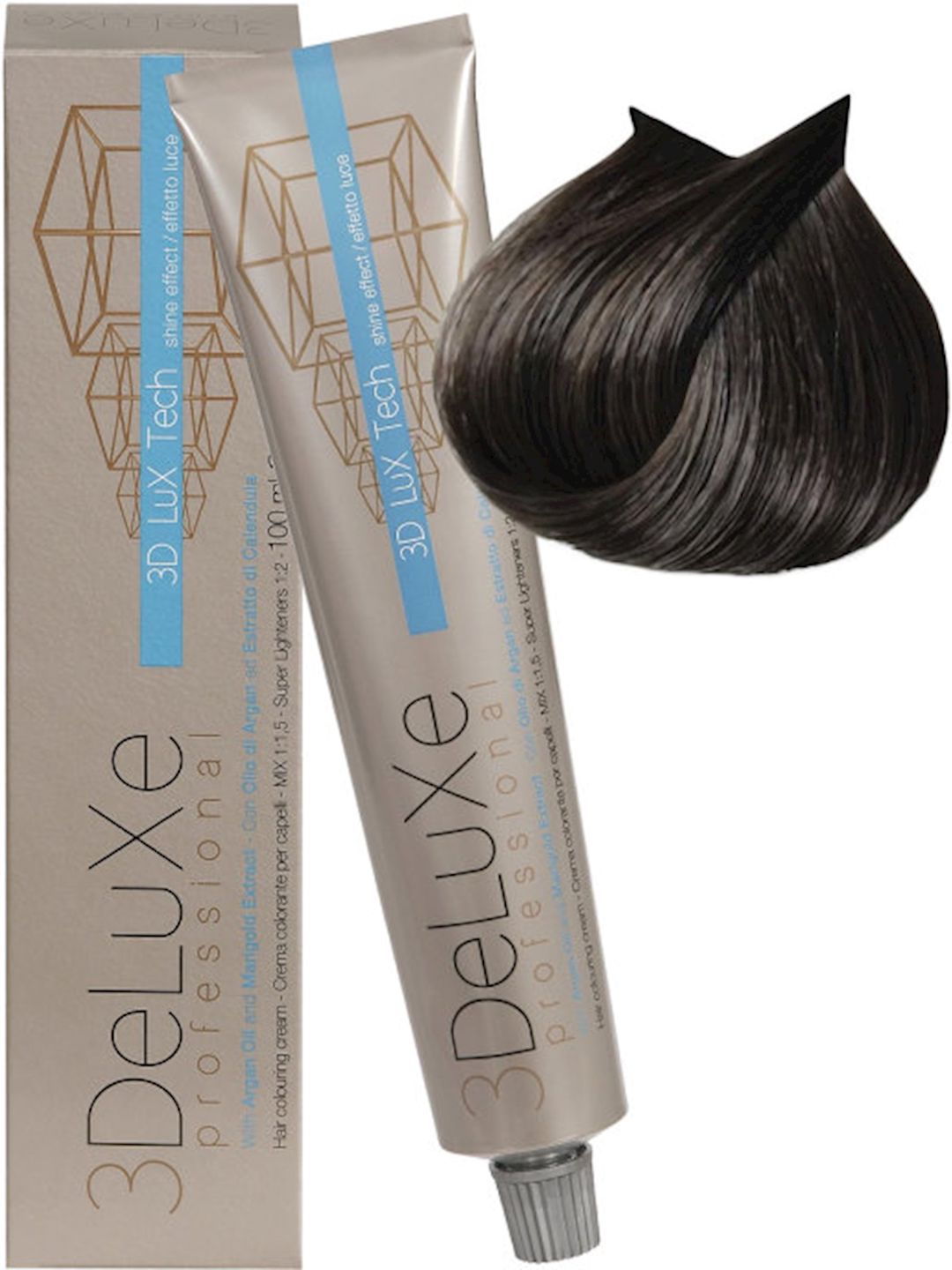 Saçlar üçün boya 3Deluxe Professional 5.1 Açıq şabalıdı kül, 100 ml — Mallar, Bakı