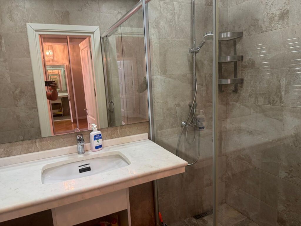 Yasamalda, Şərifzadə Küçəsində "S MTK"-da 97 m² Təmirli 3 Otaqlı — Mənzil, Bakı (8)