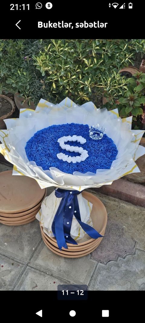 Buketlər, səbətlər — Şamaxı