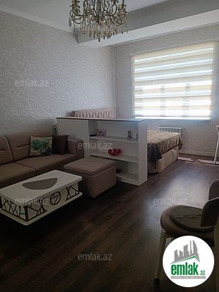 İcarəyə verilir 1 otaqlı 55 m² yeni tikili Həzi Aslanov — Mənzil