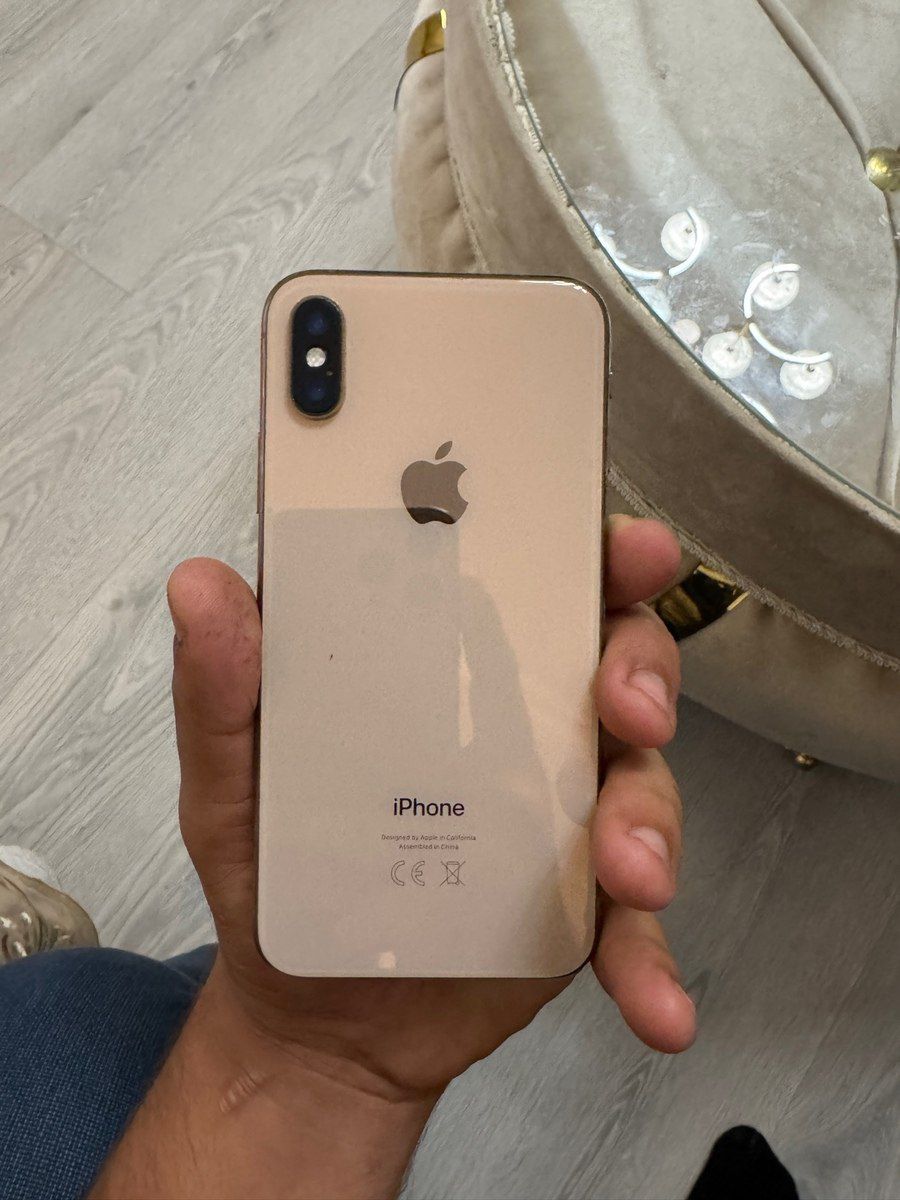 Apple iPhone XS Gold 256GB/4GB — Smartfonlar, Bakı (2)